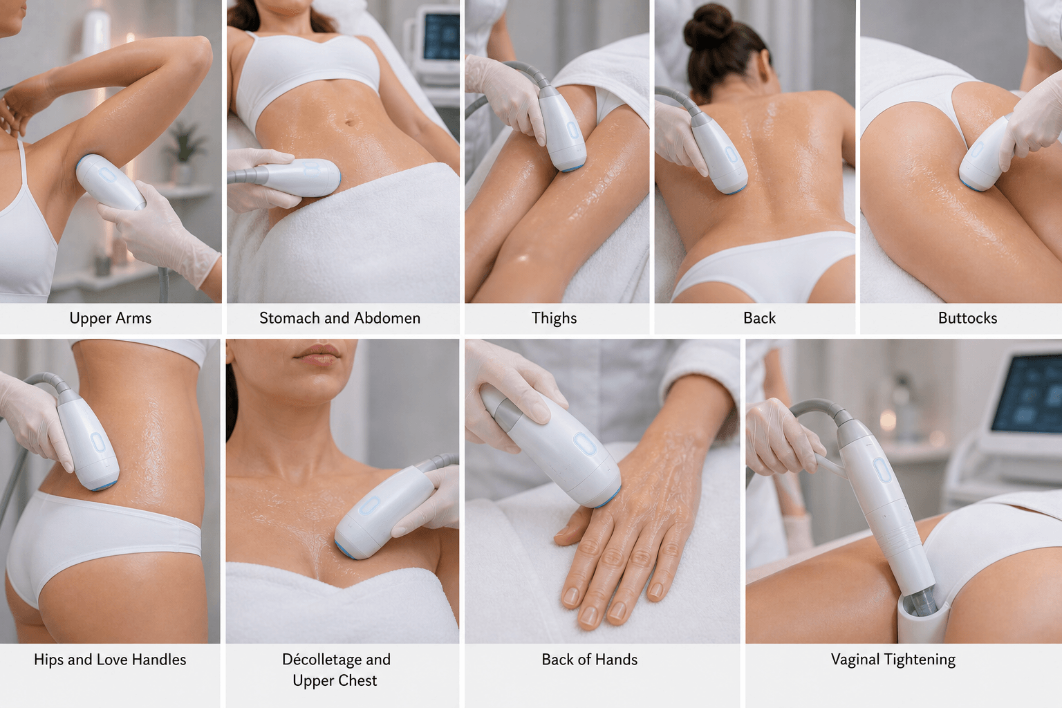HI-FU Treatment for the Body — Each Zone Explained